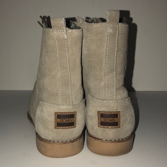 TOMS Alpa Taupe Suede Boot - Picture 4 of 5
